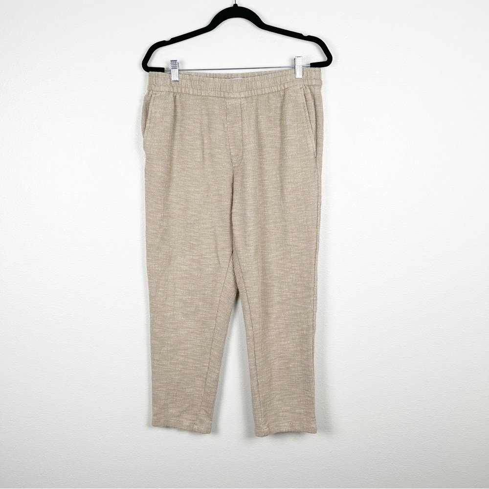 Zara Tweed Elastic Waist Pants Sz L